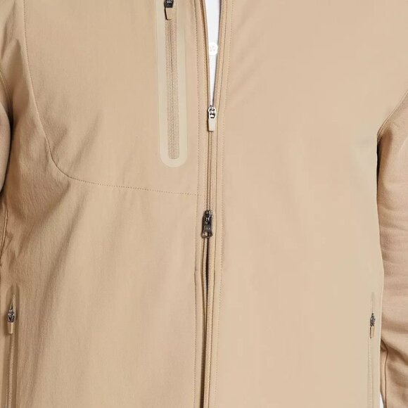 Walter Hagen Men's Performance 11 Full Zip Hooded Golf Jacket Khaki Size XXL - Picture 5 of 7
